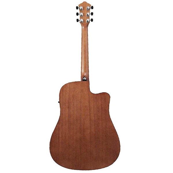 Ibanez V40LCE Spruce Top Cutaway Dreadnought Left Handed Acoustic Electric Guitar - Open Pore Natural (V40 LCE)