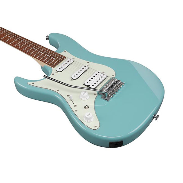 Ibanez AZES40L Left Handed Electric Guitar HSS Pickup with Jatoba Fretboard and Tremolo - Purist Blue