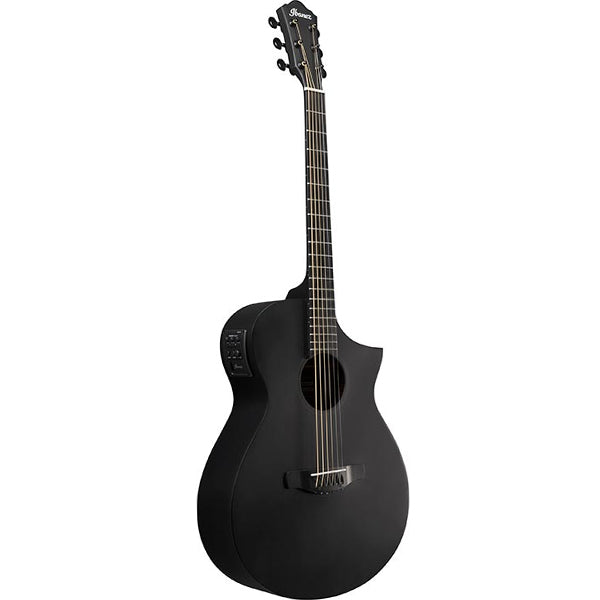 Ibanez AEWC13 Spruce Top AEWC Acoustic Electric Guitar - Weathered Black Open Pore