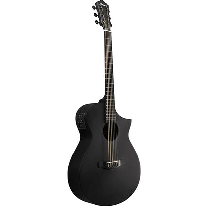 Ibanez AEWC13 Spruce Top AEWC Acoustic Electric Guitar - Weathered Black Open Pore