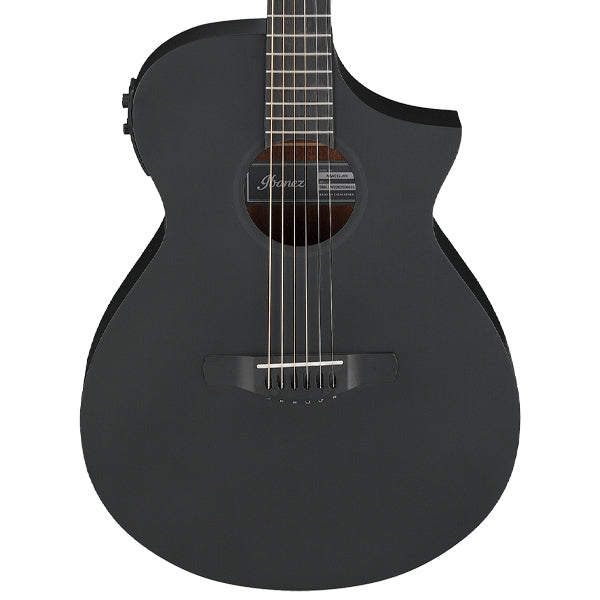 Ibanez AEWC13 Spruce Top AEWC Acoustic Electric Guitar - Weathered Black Open Pore