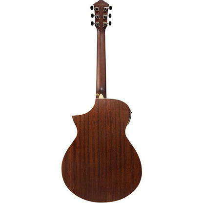 Ibanez AEWC12 Spruce Top AEWC Acoustic Electric Guitar - Rose Gold Metallic Flat