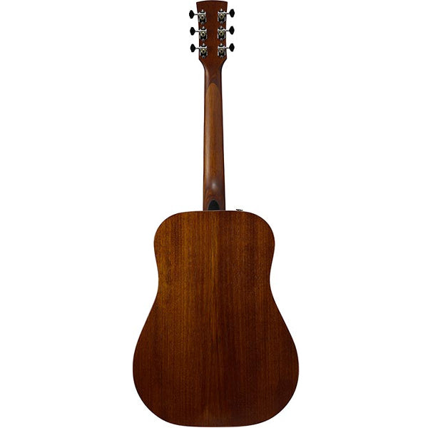 Ibanez PF14JR Okoume Top Dreadnought Junior Body Acoustic Guitar With Laurel Fretboard and Gig Bag - Open Pore Natural (PF14 JR)