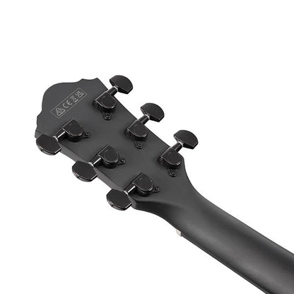 Ibanez AEWC13 Spruce Top AEWC Acoustic Electric Guitar - Weathered Black Open Pore