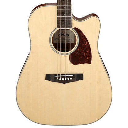 Ibanez PF16WCE Spruce Top Dreadnought Cutaway Body Acoustic Electric Guitar - Natural High Gloss (PF16 WCE)