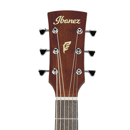 [Discontinued] Ibanez PF15JR Spruce Top Dreadnought Junior Body Acoustic Guitar with Laurel Fretboard - Open Pore Natural (PF15 JR)