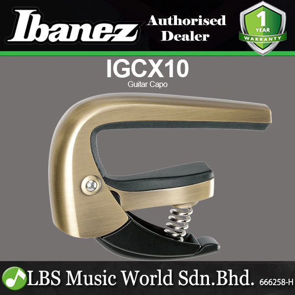 Ibanez IGCX10 Lightweight Acoustic and Electric Guitar Capo
