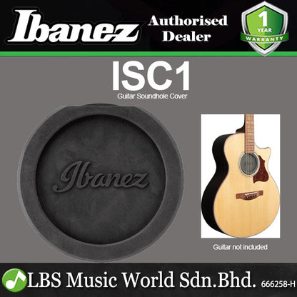 Ibanez ISC1 Acoustic Guitar Easily Installable Soundhole Cover (ISC 1)
