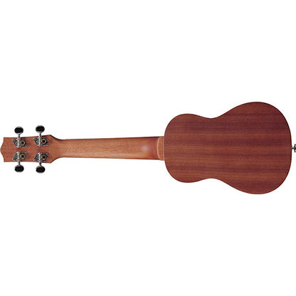 Ibanez UKS100 4 String Soprano Body Acoustic Ukulele - Open Pore Natural (UKS 100)