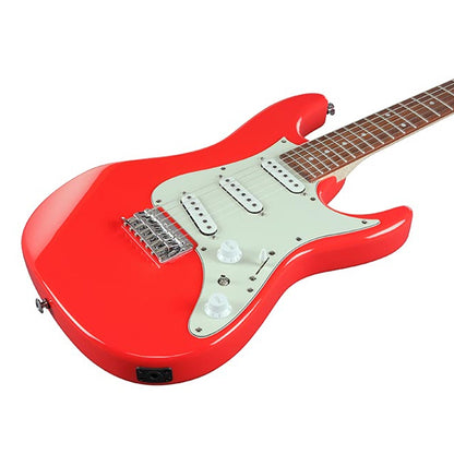 Ibanez AZES31 Poplar Body Electric Guitar with SSS Pickup and Jatoba Fingerboard - Vermilion (AZES 31)