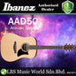 Ibanez AAD50 Advanced Grand Dreadnought Solid Sitka Spruce Top Acoustic Guitar - Natural Low Gloss (AAD 50)