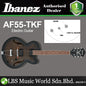 Ibanez AF55 Artcore Series Solid Hollowbody Electric Guitar HH Pickup with Bound Walnut Fretboard