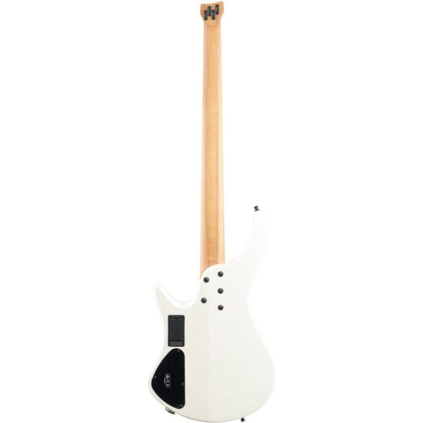 Ibanez EHB1000 American Basswood Body Electric Bass Guitar Bartolini BH2 Pickup with Maple Fretboard - Pearl White Matte