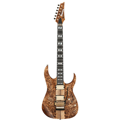Ibanez RGRTBB21 Baritone Nyatoh Wing Body Electric Guitar with HH Pickup and Ebony Fretboard - Black Flat