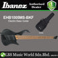 Ibanez EHB1005MS American Basswood Body Electric Bass Guitar Bartolini BH2 Pickup with Maple Fretboard - Black Flat