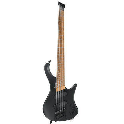 Ibanez EHB1005MS American Basswood Body Electric Bass Guitar Bartolini BH2 Pickup with Maple Fretboard - Black Flat
