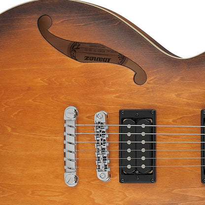 Ibanez AM53 Artcore Semi Hollowbody Electric Guitar HH Pickup with Rosewood Fingerboard