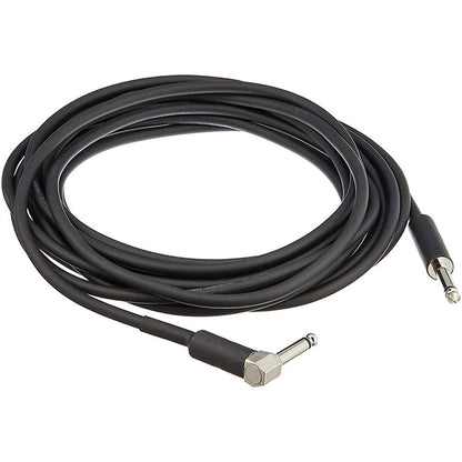 Ibanez SI10L 3 Meter Instrument Cable Straight and Right Angled Plugs for Guitar Keyboard Bass (SI10 L)