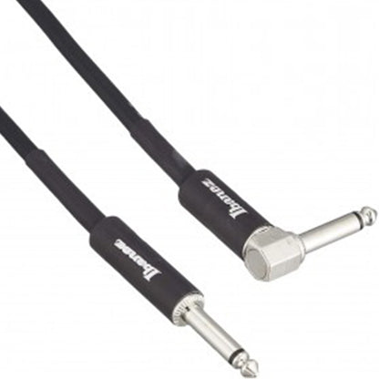 Ibanez SI10L 3 Meter Instrument Cable Straight and Right Angled Plugs for Guitar Keyboard Bass (SI10 L)