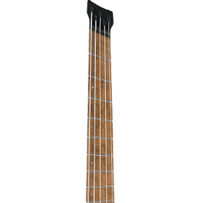 Ibanez EHB1005MS American Basswood Body Electric Bass Guitar Bartolini BH2 Pickup with Maple Fretboard - Black Flat