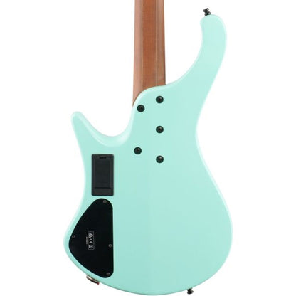 Ibanez EHB1000S American Basswood Body Electric Bass Guitar with Bartolini BH2 Pickup and Maple Fretboard - Sea Foam Green Matte