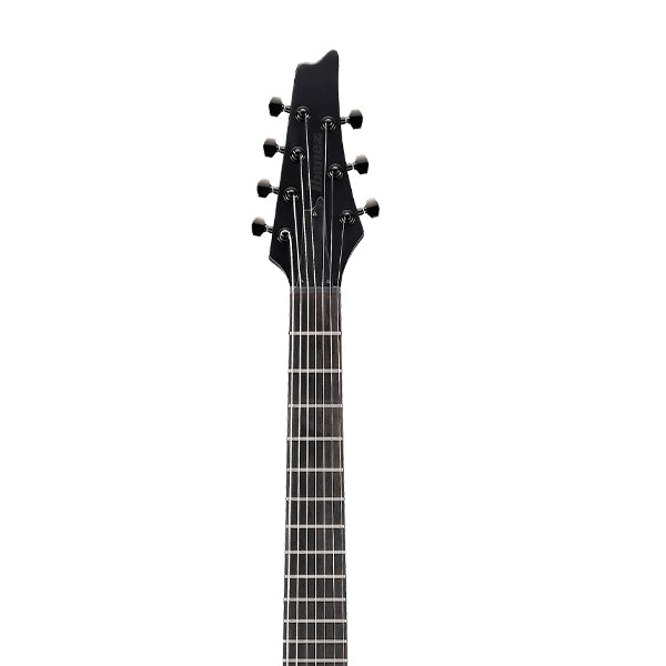 Ibanez ICTB721 Iceman Okoume Body Electric Guitar HH Pickup with Ebony Fretboard and Gig Bag - Black Flat