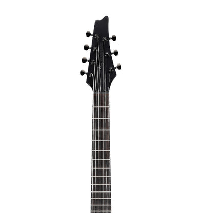 Ibanez ICTB721 Iceman Okoume Body Electric Guitar HH Pickup with Ebony Fretboard and Gig Bag - Black Flat