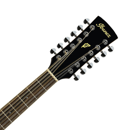 Ibanez PF1512ECE 12 String Dreadnought Cutaway Acoustic Electric Guitar - Natural High Gloss (PF1512ECE-NT)