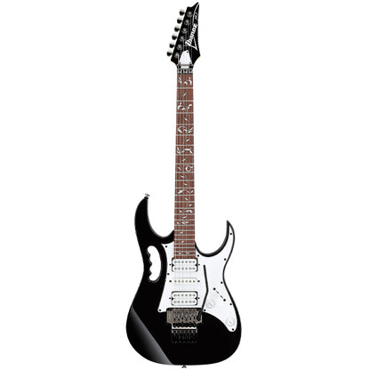 Ibanez JEMJR Steve Vai Signature Solid Meranti Body Electric Guitar - Black