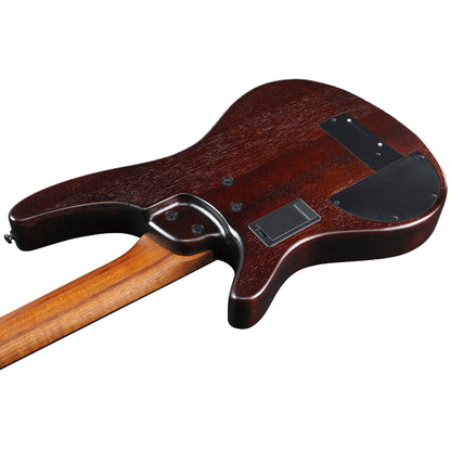 Ibanez SRH505F 5 String Hollow Body Fretless Electric Bass Guitar with Piezo Pickup - Natural Browned Burst Flat