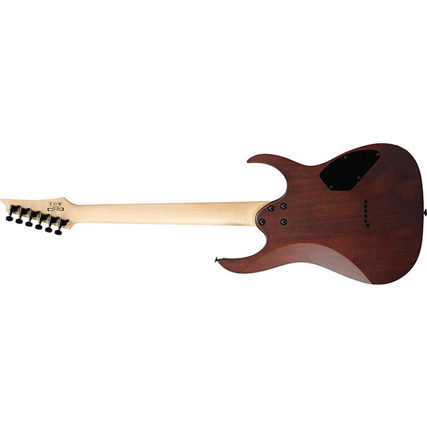 Ibanez GRG121DXL Left Handed Electric Guitar Okoume Body Maple Neck - Walnut Flat (GRG121DXL WNF)