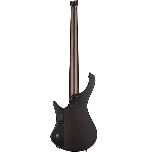 Ibanez EHB1505 Poplar Burl Top Body Electric Bass Guitar with Custom Big Split Pickup - Dragon Eye Burst Flat