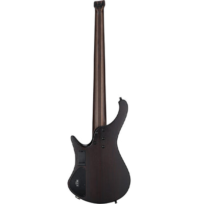 Ibanez EHB1505 Poplar Burl Top Body Electric Bass Guitar with Custom Big Split Pickup - Dragon Eye Burst Flat