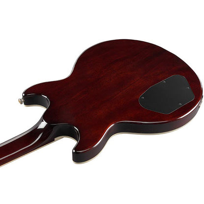 Ibanez AR520HFM Semi Hollowbody Electric Guitar with Jatoba Fretboard and HH Pickup - Violin Sunburst (AR 520HFM)