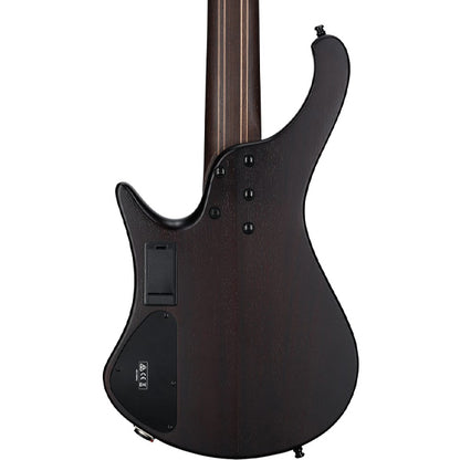 Ibanez EHB1505 Poplar Burl Top Body Electric Bass Guitar with Custom Big Split Pickup - Dragon Eye Burst Flat