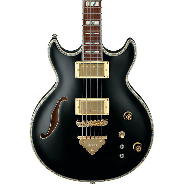Ibanez AR520H Semi Hollow Body Electric Guitar wIth Jatoba Fingerboard and HH Pickup - Black (AR 520H)