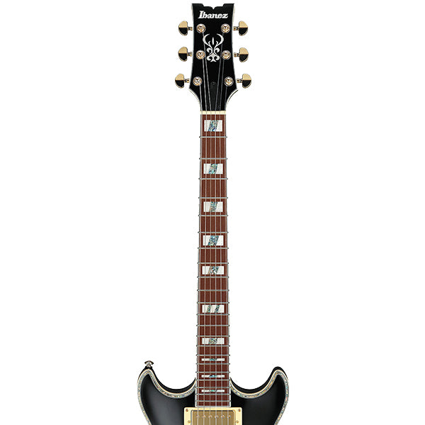 Ibanez AR520H Semi Hollow Body Electric Guitar wIth Jatoba Fingerboard and HH Pickup - Black (AR 520H)