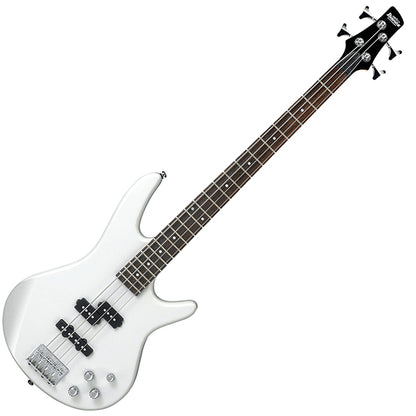 Ibanez GSR200 4 String Electric Bass Guitar Poplar Body Maple Neck - Pearl White (GSR200 PW)