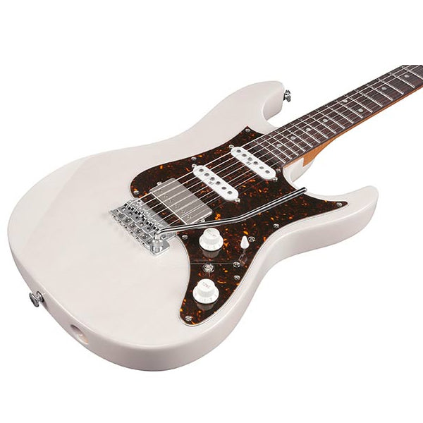 Ibanez AZ2204N Alder Body Prestige Electric Guitar with HSS Pickup and Gotoh Tremolo - Antique White Blonde