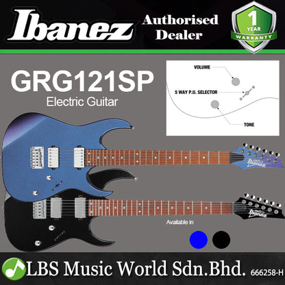 Ibanez GRG121SP Poplar Body Electric Guitar With Jatoba fretboard and HH Pickup (GRG121 SP)