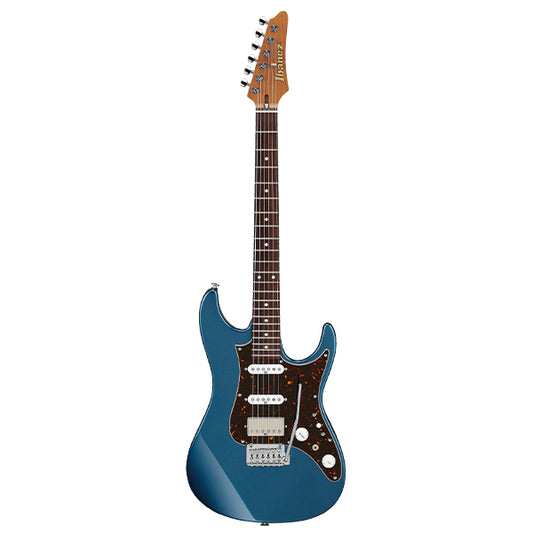 Ibanez AZ2204N Alder Body Prestige Electric Guitar with HSS Pickup and Gotoh Tremolo - Prussian Blue Metallic