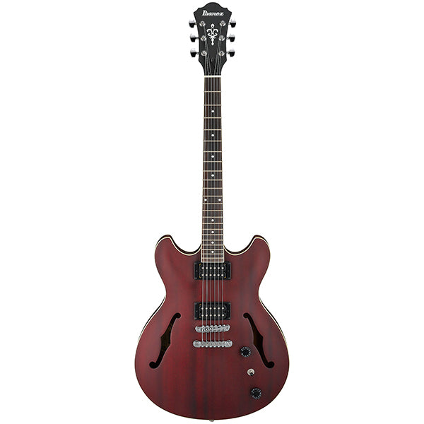 Ibanez Artcore AS53 Semi Hollow Body Electric Guitar - Transparent Red Flat (AS53 TRF)