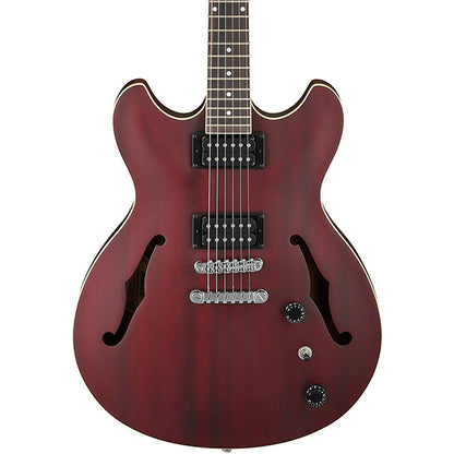 Ibanez Artcore AS53 Semi Hollow Body Electric Guitar - Transparent Red Flat (AS53 TRF)