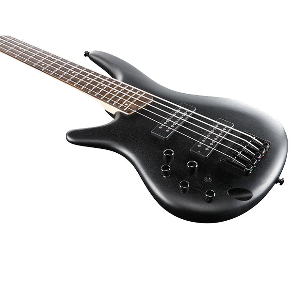 Ibanez Standard SR305EBL 5 String Electric Bass Guitar With Nyatoh Body Maple Neck Left Handed - Weathered Black (SR305EBL WK)