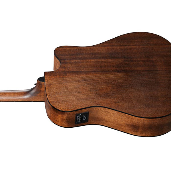 Ibanez AW54LCE Left Handed Dreadnought Body Acoustic Electric Guitar - Open Pore Natural (AW54 LCE)