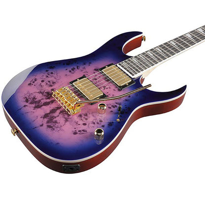 [Discontinued] Ibanez GRG220PA Okoume Body Electric Guitar With HH Pickup and Tremolo - Royal Purple Burst (GRG220 PA)