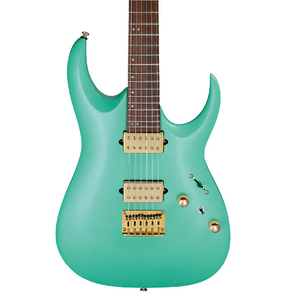 Ibanez RGA42HP Solid Nyatoh Body Electric Guitar HH Pickup with Jatoba Fretboard - Sea Foam Green Matte