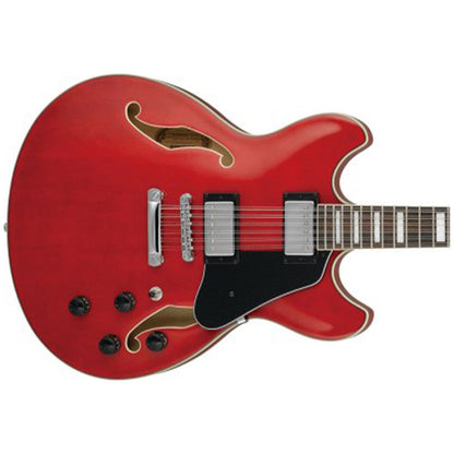 Ibanez Artcore AS73 Semi Hollow Body Electric Guitar - Transparent Cherry Red (AS73 TCD)