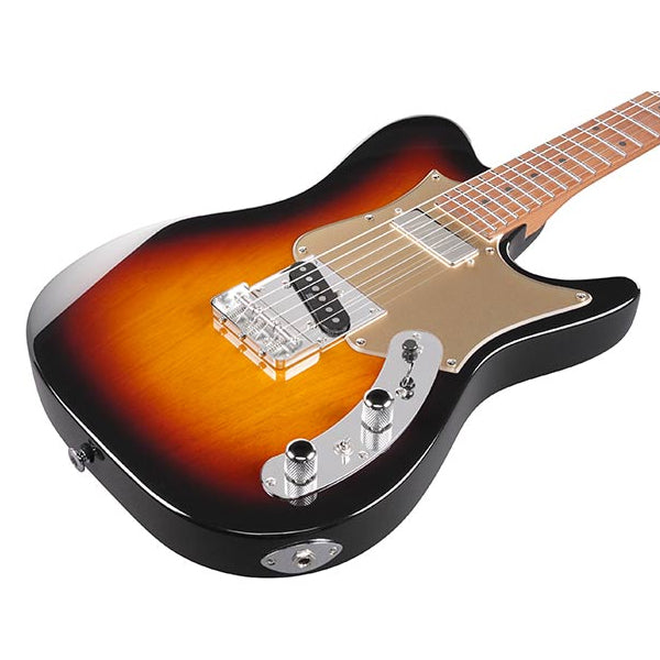 Ibanez AZS2209H Ash Body Prestige Electric Guitar with SH Pickup and Roasted Maple Fingerboard - Tri Fade Burst