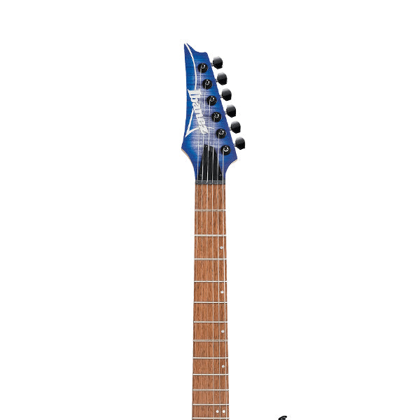 Ibanez RGA42FML Solid Nyatoh Body Left Handed Electric Guitar HH Pickup with Jatoba Fretboard - Blue Lagoon Burst Flat